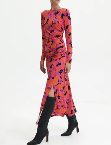 Rochie lunga Reserved, floral print