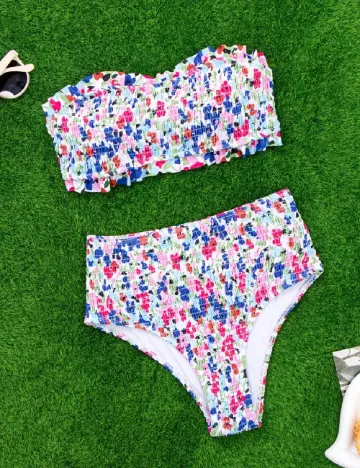 Costum de baie SHEIN, mix culori