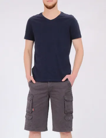 Pantaloni scurti Robe di Kappa, gri Gri
