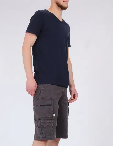 Pantaloni scurti Robe di Kappa, gri Gri