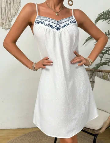 Rochie scurta SHEIN, alb