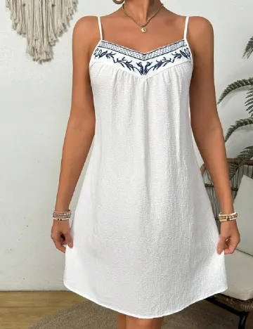 Rochie scurta SHEIN, alb