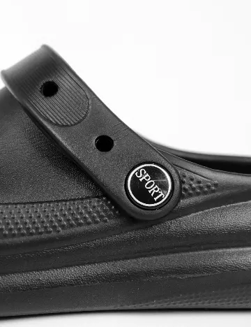 Slapi Shein Kids, negru