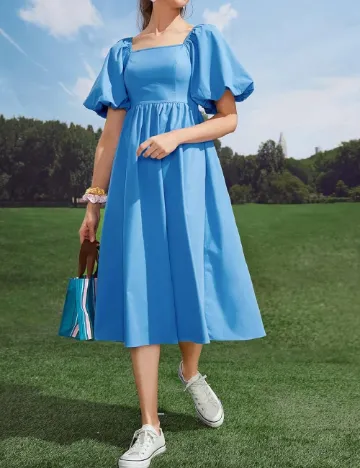 Rochie medie SHEIN, albastru