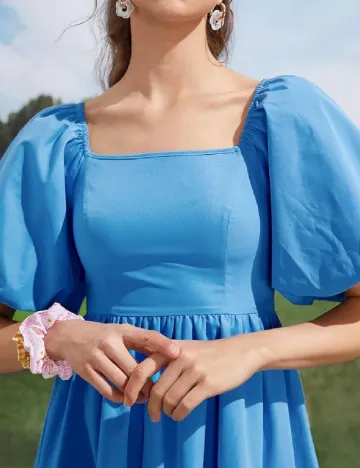 Rochie medie SHEIN, albastru
