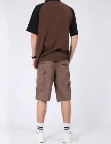 Pantaloni scurti Robe di Kappa, maro