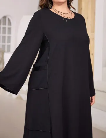 Rochie lunga SHEIN CURVE, negru