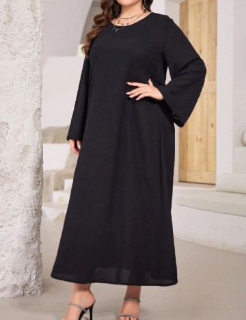 Rochie lunga SHEIN CURVE, negru