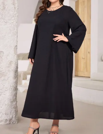 Rochie lunga SHEIN CURVE, negru