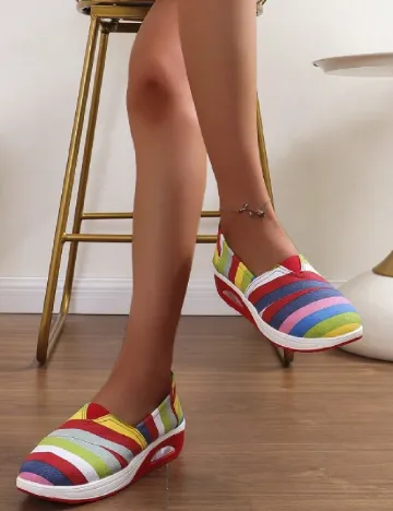 Espadrile SHEIN, mix culori