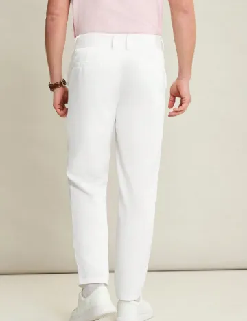 Pantaloni SHEIN, alb