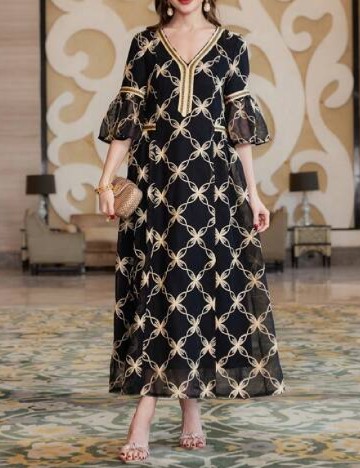 Rochie lunga SHEIN, negru