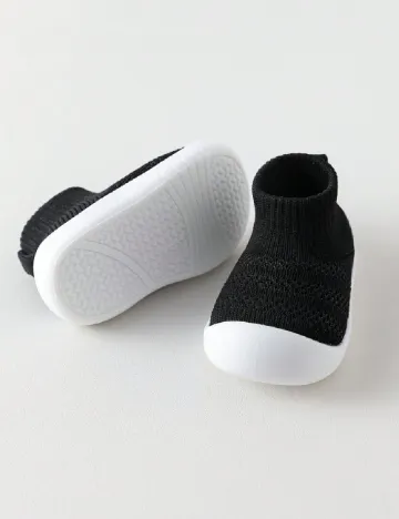 Adidasi Shein Kids, negru