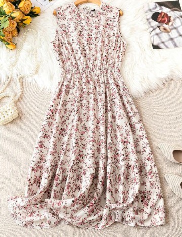 Rochie medie SHEIN CURVE, floral print