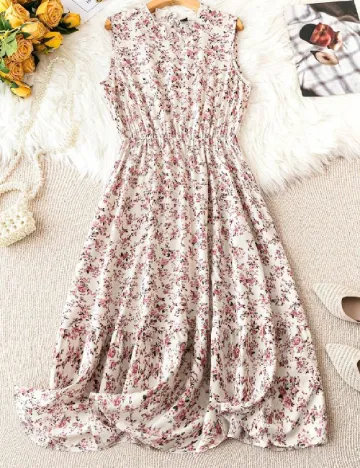 Rochie medie SHEIN CURVE, floral print