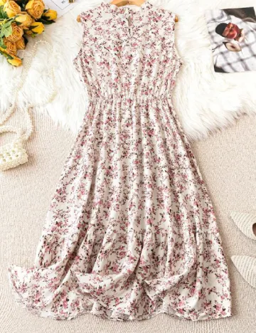Rochie medie SHEIN CURVE, floral print