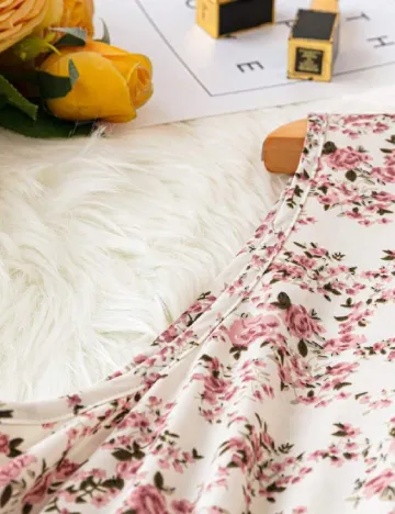 Rochie medie SHEIN CURVE, floral print