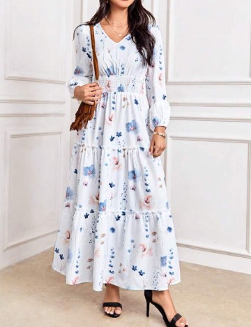 Rochie lunga SHEIN, alb