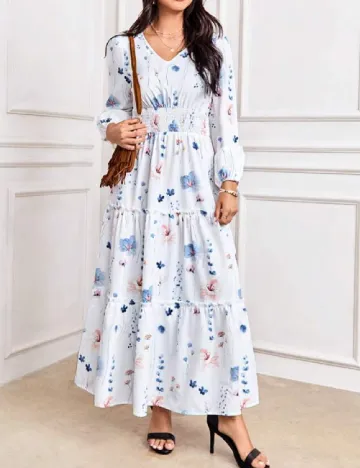 Rochie lunga SHEIN, alb