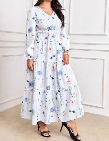 Rochie lunga SHEIN, alb