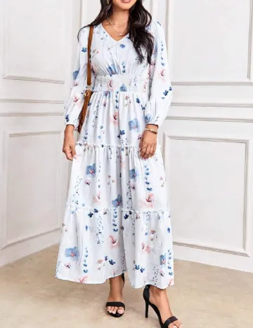 Rochie lunga SHEIN, alb