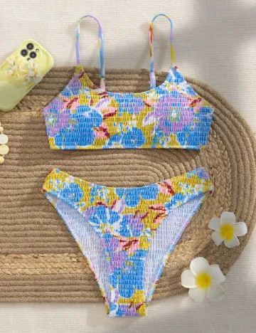 Costum de baie SHEIN, mix culori