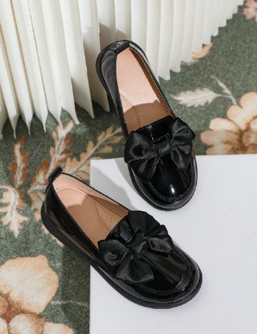 Mocasini Shein Kids, negru