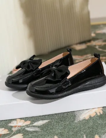 Mocasini Shein Kids, negru