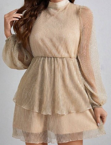 Rochie scurta SHEIN, bej