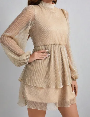 Rochie scurta SHEIN, bej