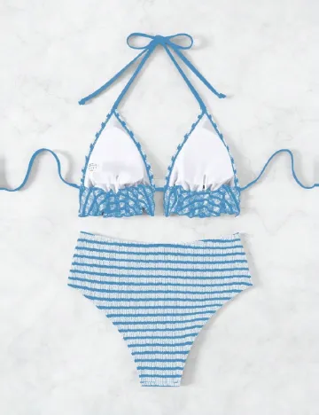 Costum de baie SHEIN, albastru