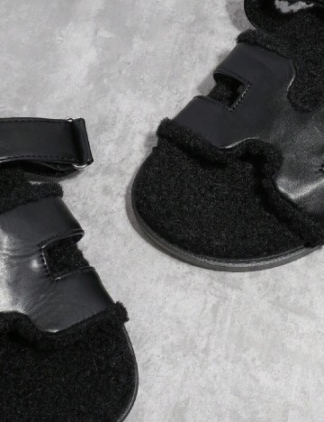 Slapi SHEIN, negru