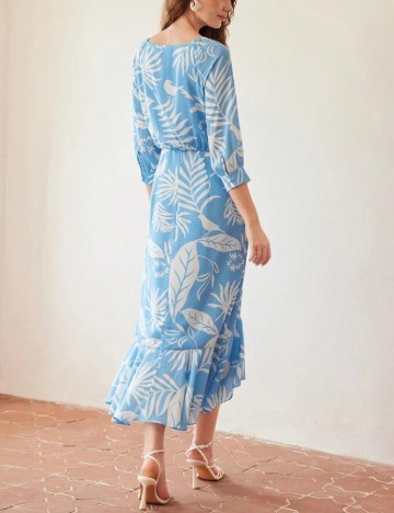 Rochie medie MOTF, albastru