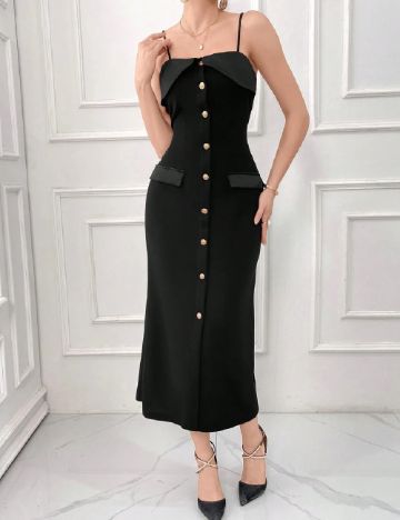Rochie medie SHEIN, negru