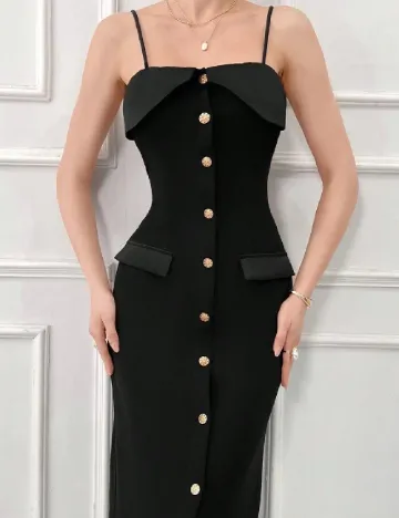 Rochie medie SHEIN, negru