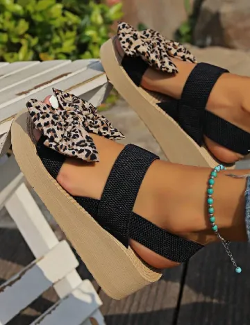 Sandale SHEIN, negru
