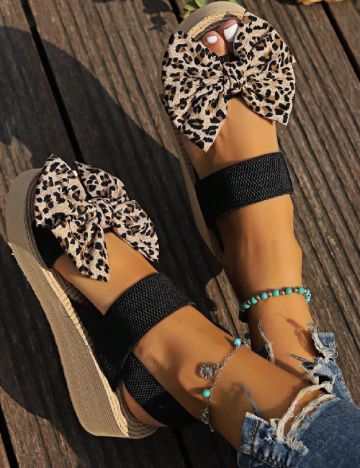 Sandale SHEIN, negru