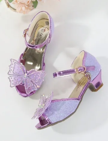 Pantofi Shein Kids, mov