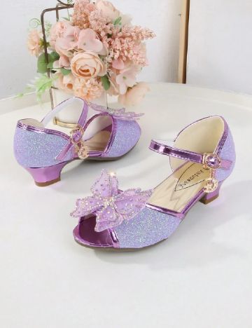 Pantofi Shein Kids, mov