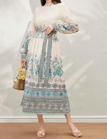 Rochie medie SHEIN, crem