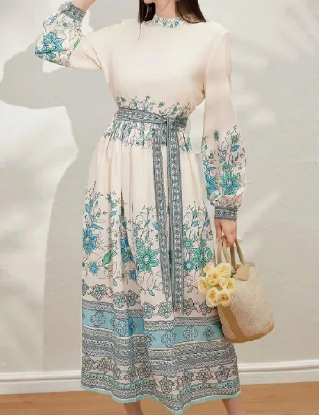 Rochie medie SHEIN, crem