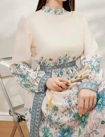 Rochie medie SHEIN, crem