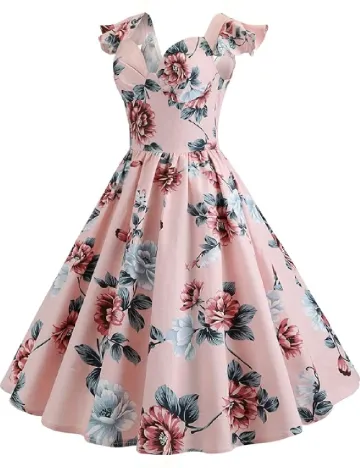 Rochie scurta SHEIN, roz