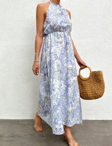 Rochie lunga SHEIN, floral print