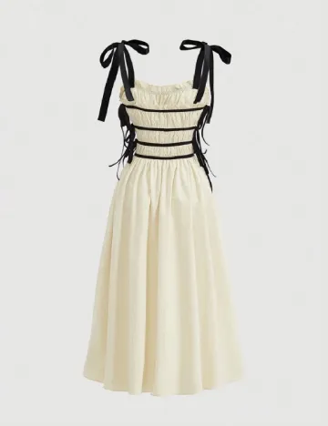 Rochie medie SHEIN, crem