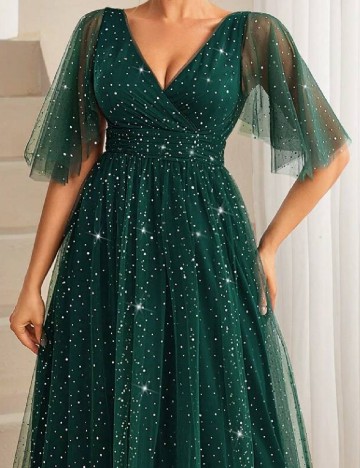 Rochie lunga SHEIN, verde