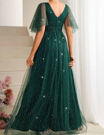 Rochie lunga SHEIN, verde