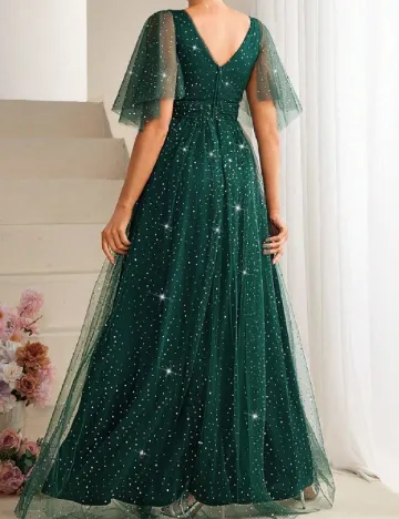 Rochie lunga SHEIN, verde