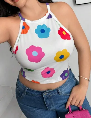 Set topuri 3 bucati SHEIN CURVE, mix culori