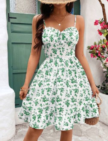 Rochie scurta SHEIN, alb